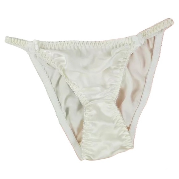 Womens 100% Silk Panties Satin Briefs Cute Low-rise Bikinis Underwear - Picture 9 of 16